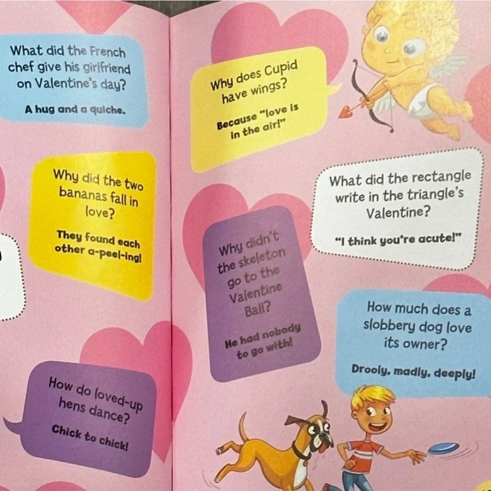 💞 New Scholastic Valentines Day Joke Book for Kids